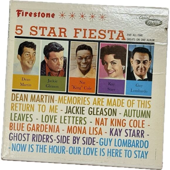 Firestone 5 Star Fiesta Vinyl Record - Picture 1 of 2